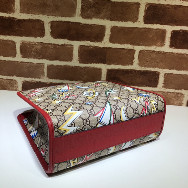 グッチバッグ角部分ディテール